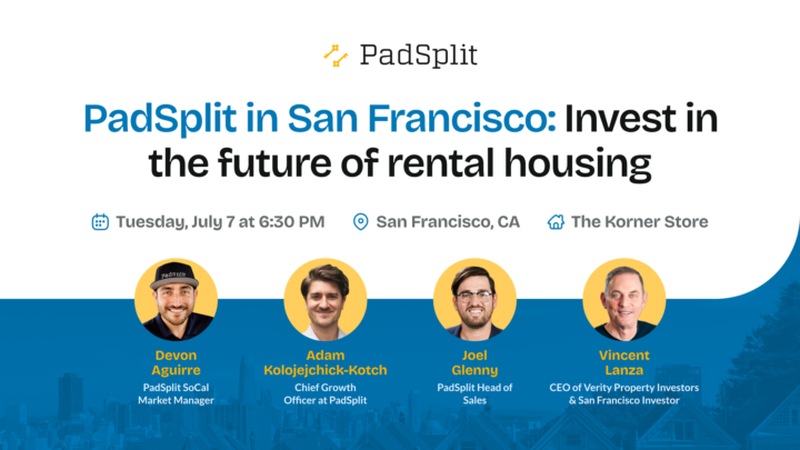 TOMORROW: PadSplit in San Francisco