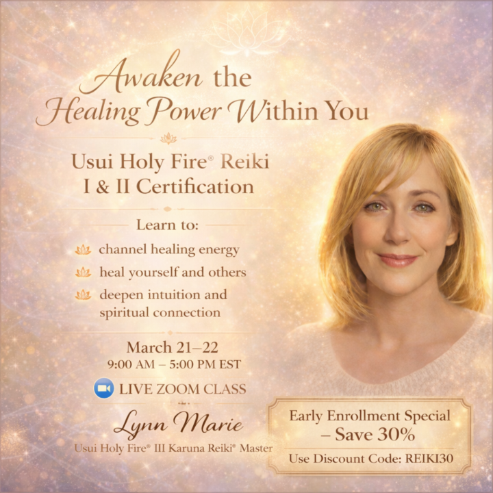 Reiki I & II Certification with Lynn Marie