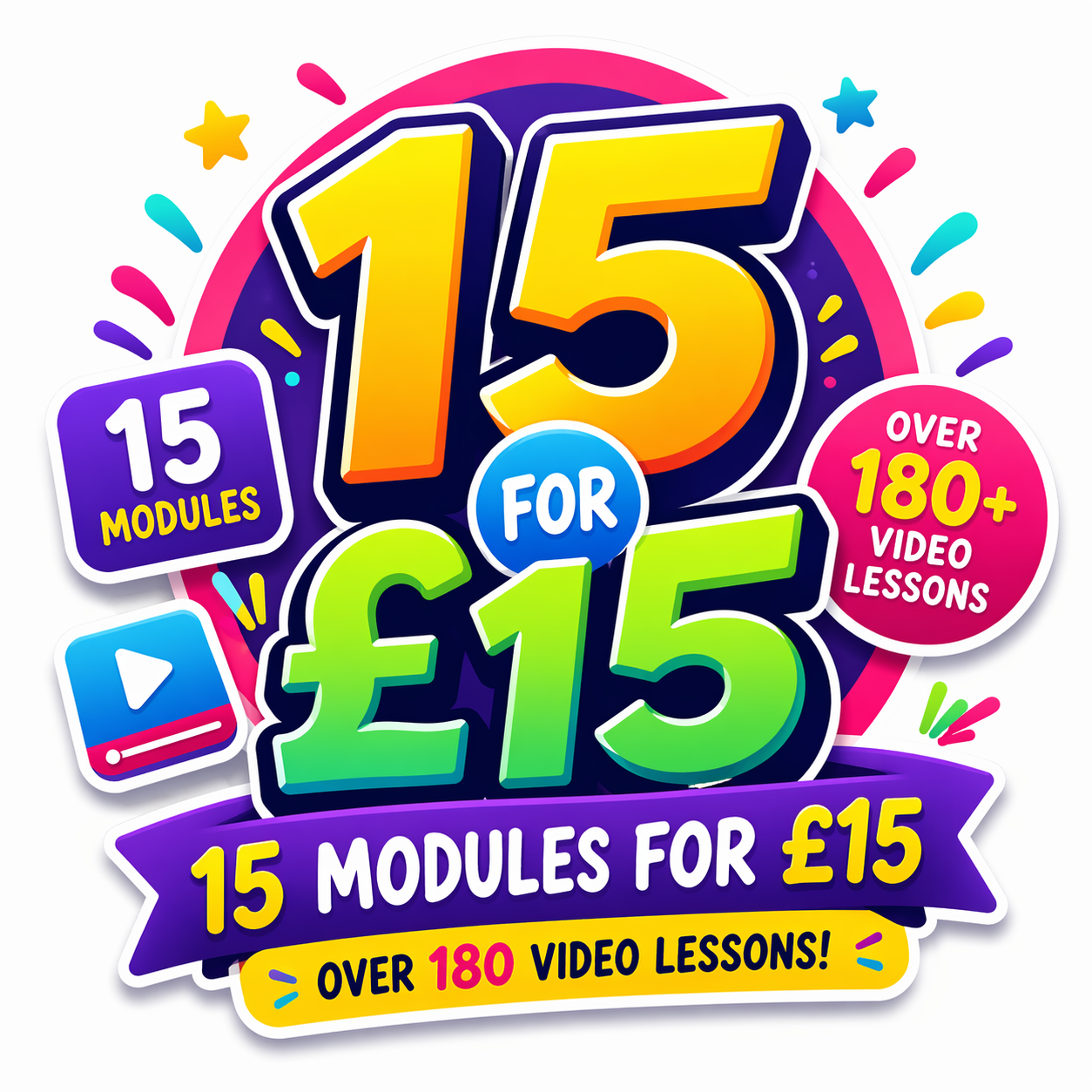 15 For £15