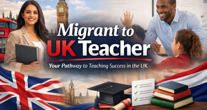 Migrants to UK teacher