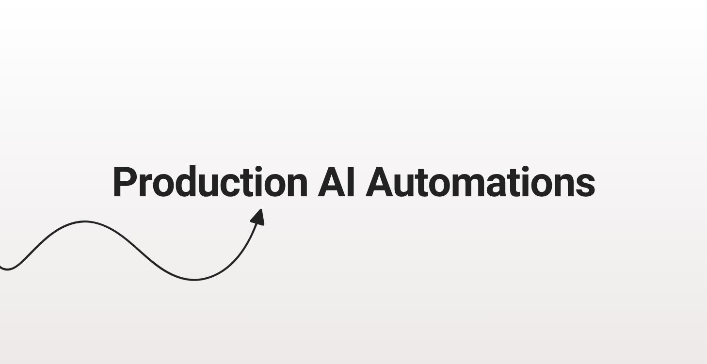 Production Ready AI Systems
