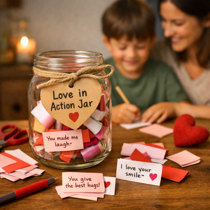 ❤️ So Cute ❤️ - Love in Action Jar