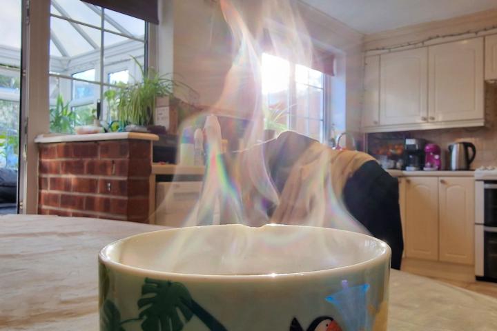 🌈 Made my own Rainbow Coffeeeee!!! 🌈