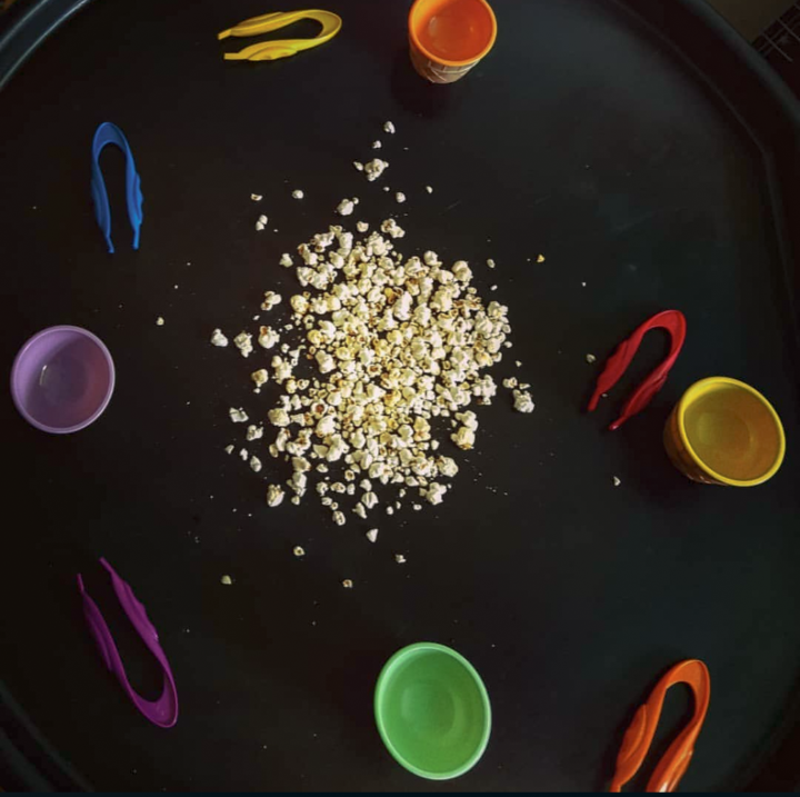 Tuff Tray Thursday!! Fine-Motor Play.