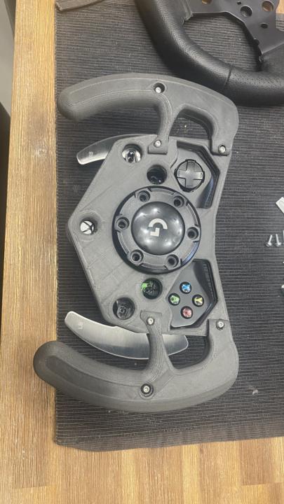 F1 style steering wheel for racing simulator