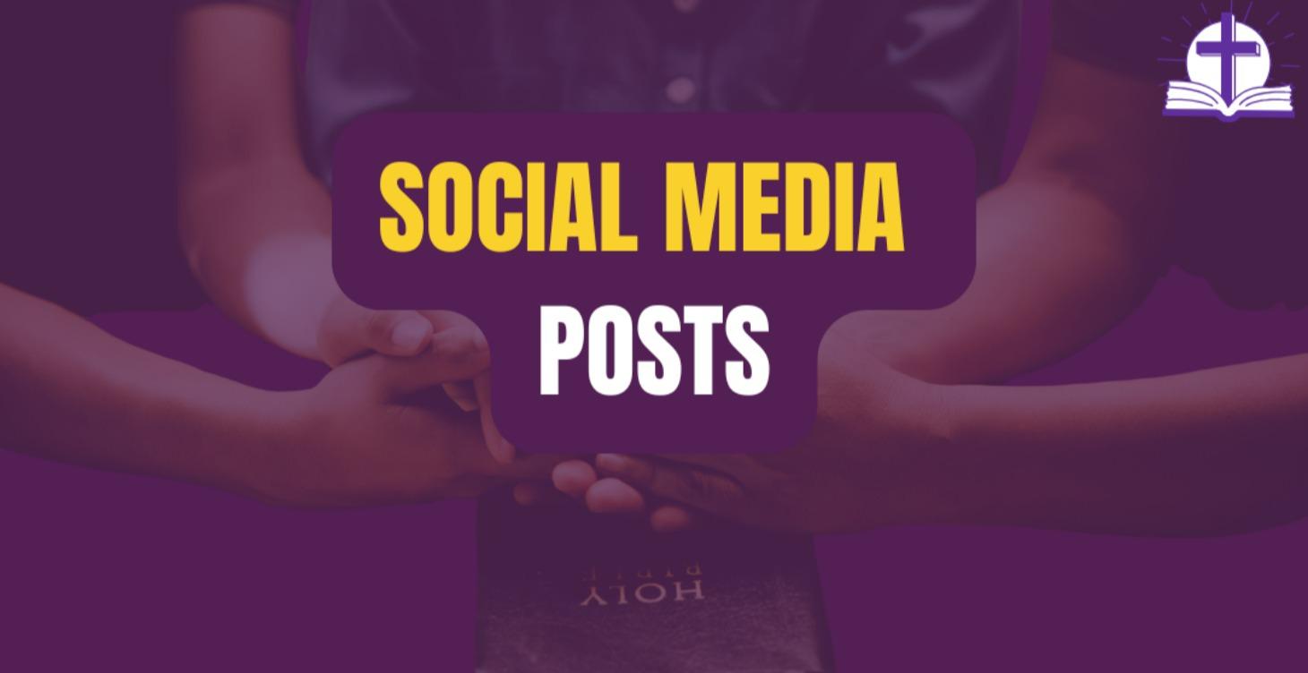 SOCIAL MEDIA POSTS