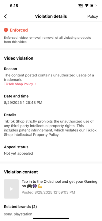 Violations