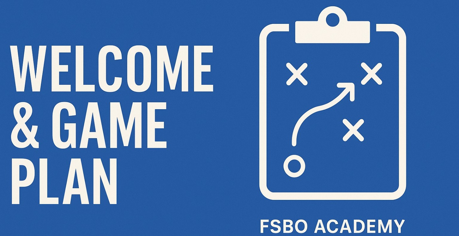 Welcome & Game Plan
