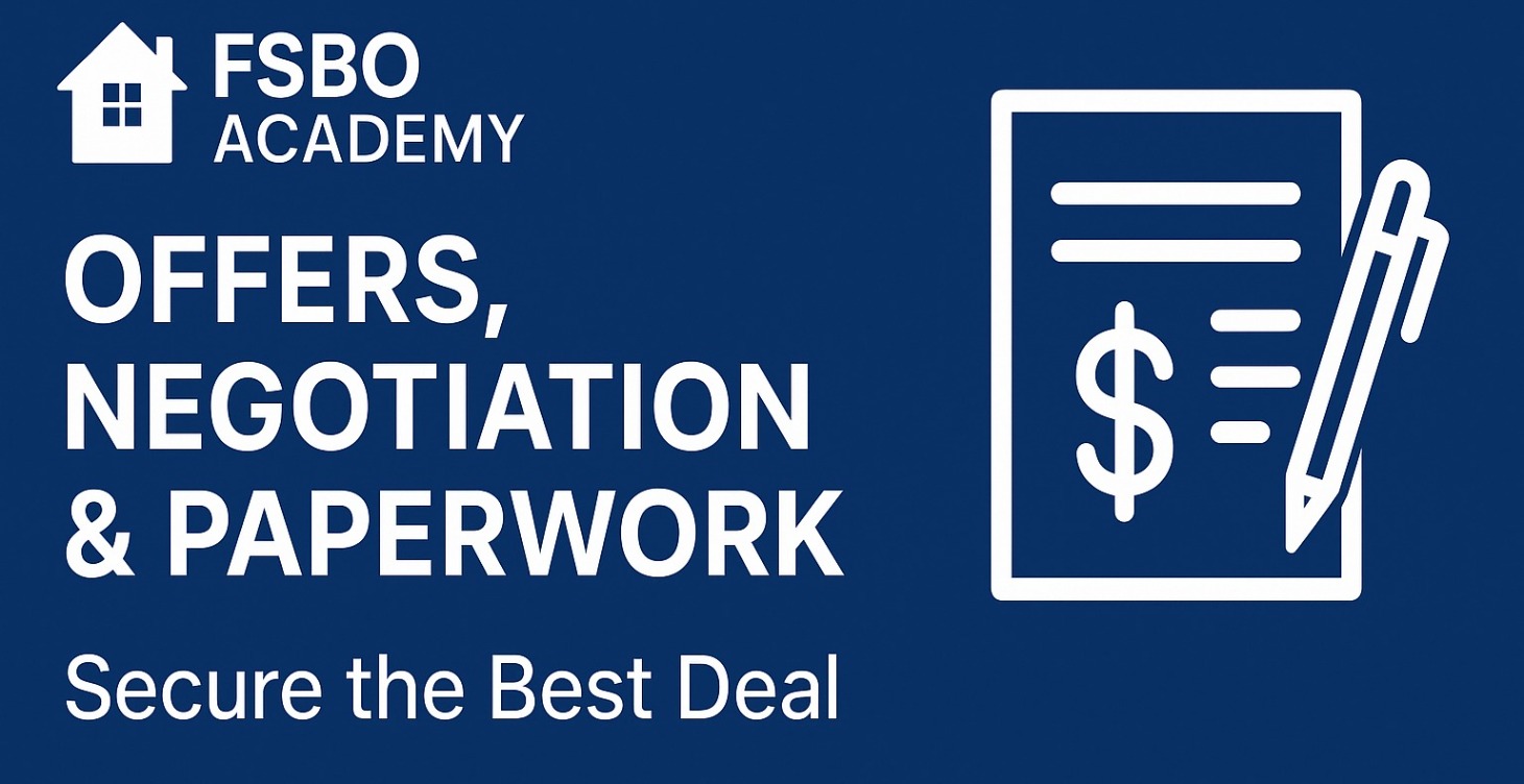 Offers, Negotiation & Paperwork