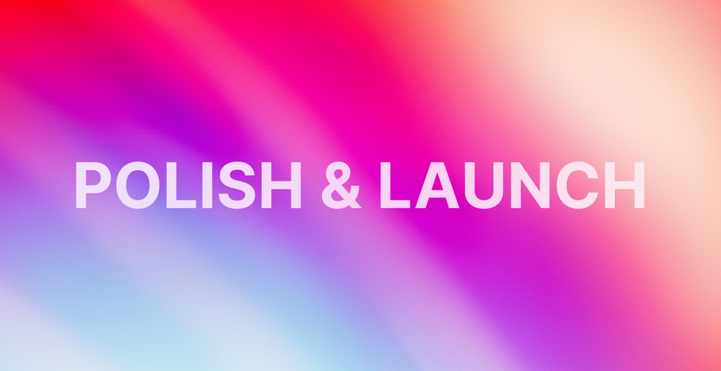 Polish & Launch