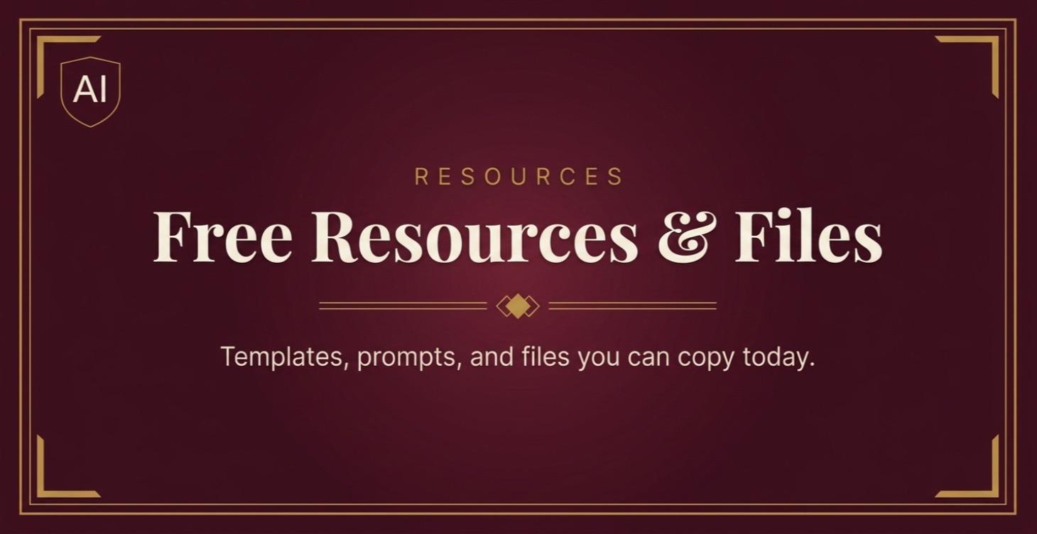 Free Resources & Files
