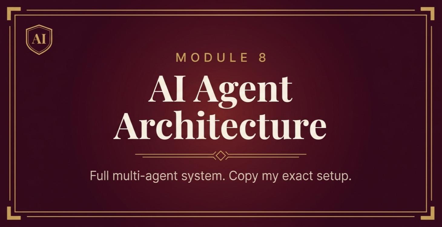 AI Agent Architecture (VIP)