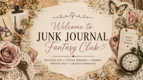 Junk Journal Fantasy Club gallery image