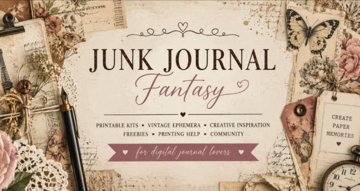 Junk Journal Fantasy Club