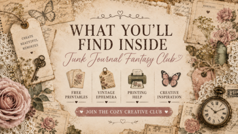 Junk Journal Fantasy Club gallery image