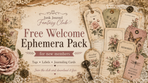Junk Journal Fantasy Club gallery image