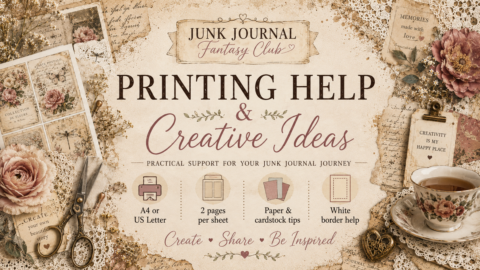 Junk Journal Fantasy Club gallery image