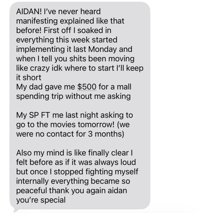 She manifested this in 7 days 👀