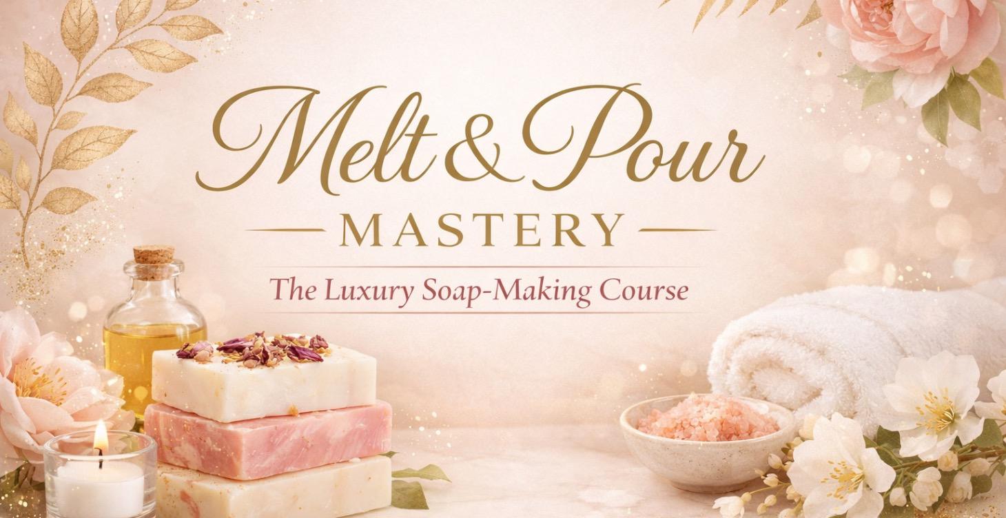 Melt & Pour Mastery: The Luxury Soap‑Making Course