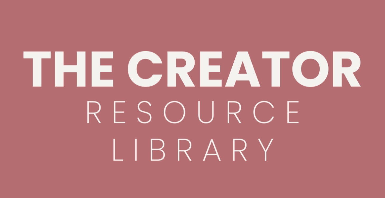 The Creator Resource Library