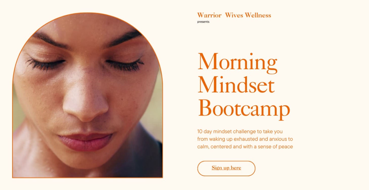 **Coming Soon** Morning Mindset Bootcamp