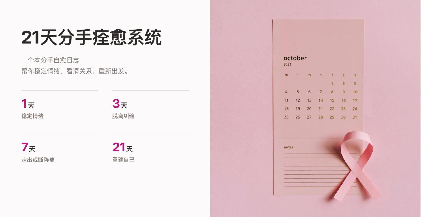21天分手痊癒系統