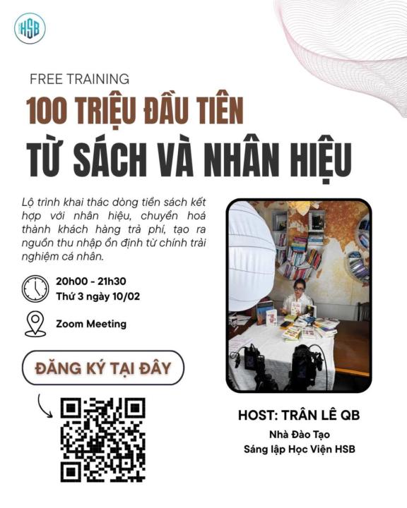 SERIES 100 TRIỆU ĐẦU TIÊN TỪ SÁCH VÀ NHÂN HIỆU