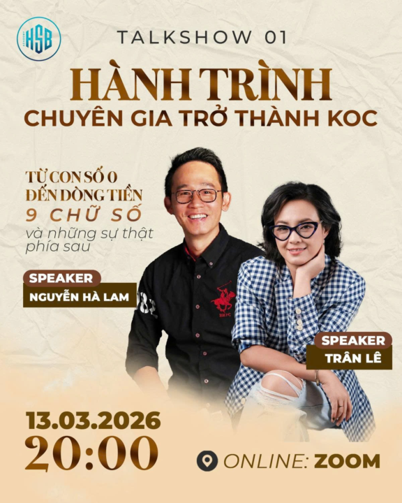 📣 Talkshow 01 - HÀNH TRÌNH CHUYÊN GIA TRỞ THÀNH KOC