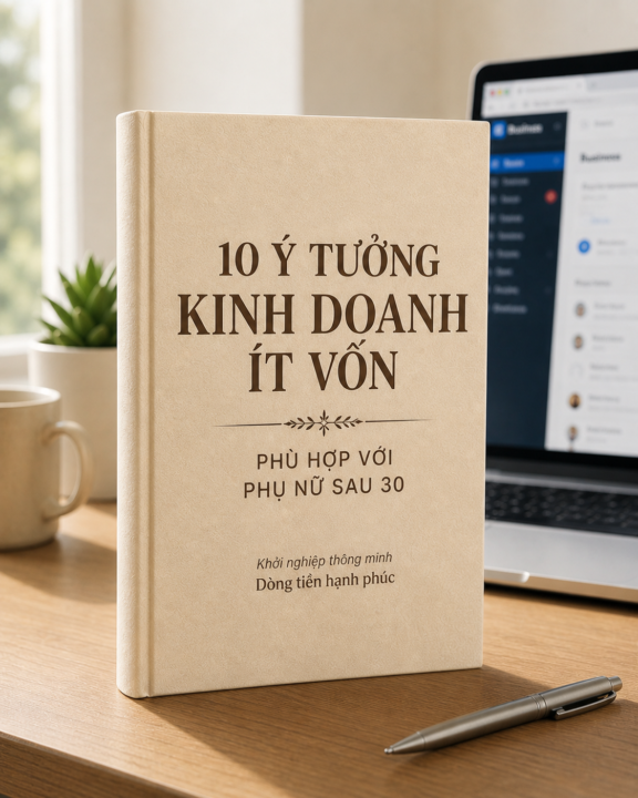 10 Ý TƯỞNG KINH DOANH CHO PHỤ NỮ 30+