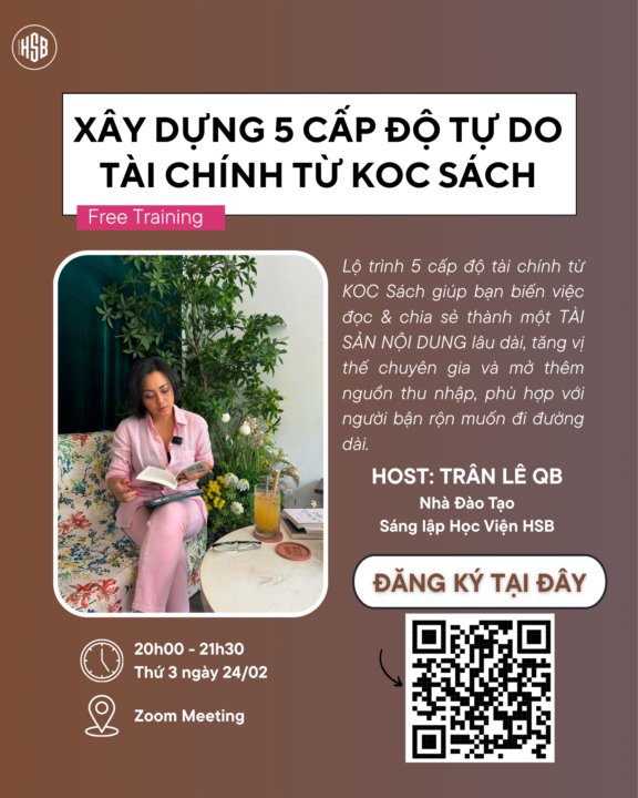 [KHAI XUÂN] XÂY DỰNG 5 CẤP ĐỘ TỰ DO TÀI CHÍNH TỪ KOC SÁCH