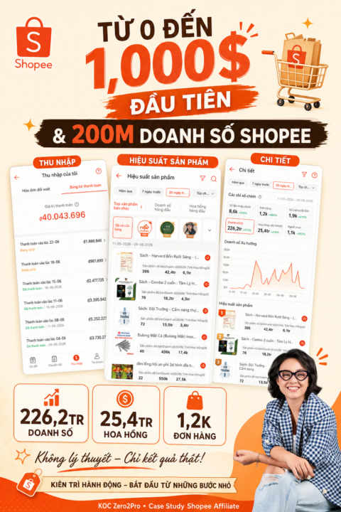 Chuyện Nghề KOC và hành trình shopee