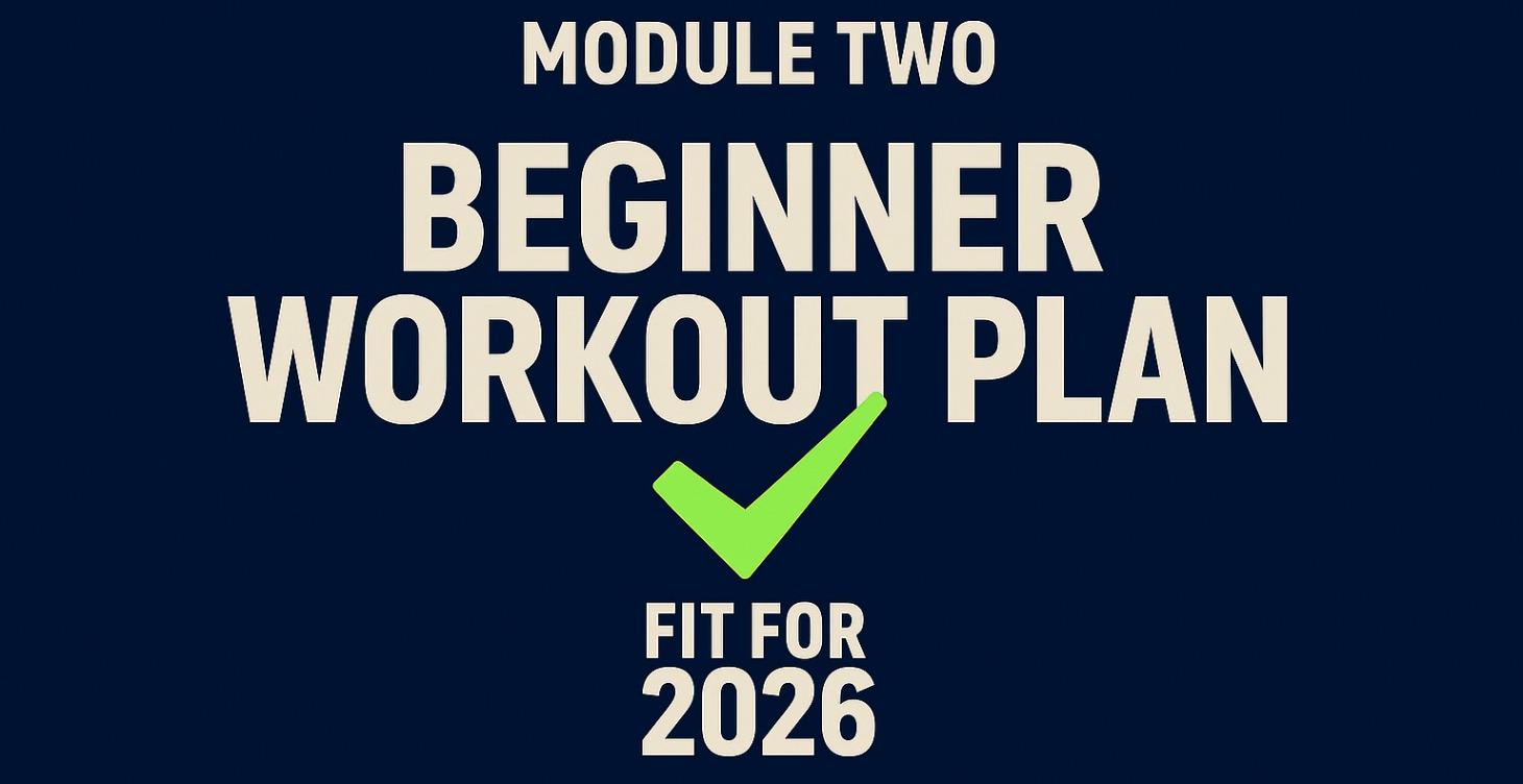 Module 2:  Beginner Workout Plan