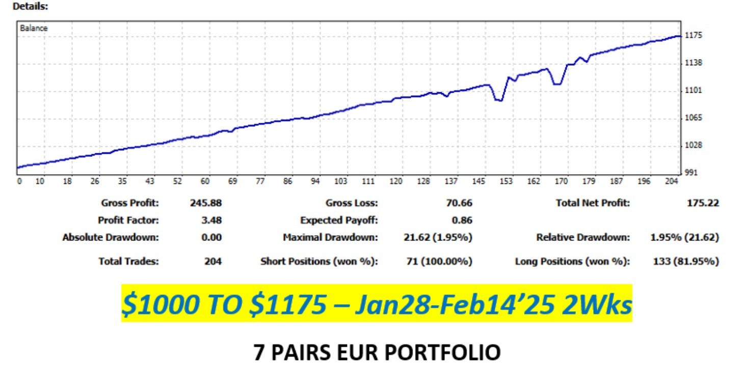 7 PAIRS EUR PORTFOLIO