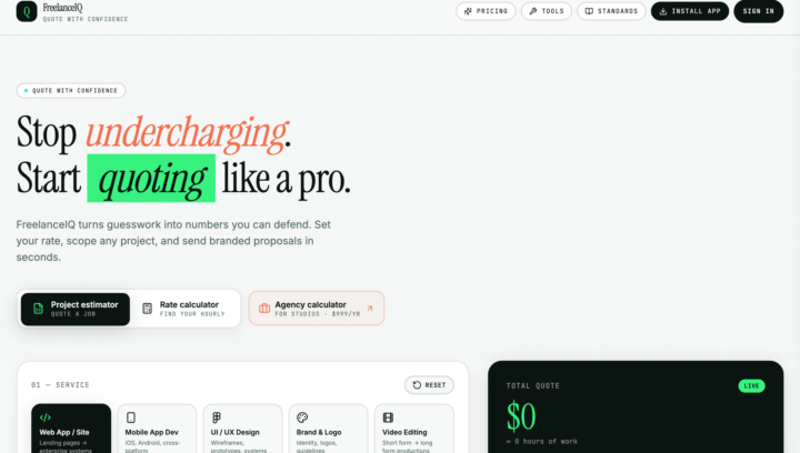 FreelanceIQ is free for Skool members