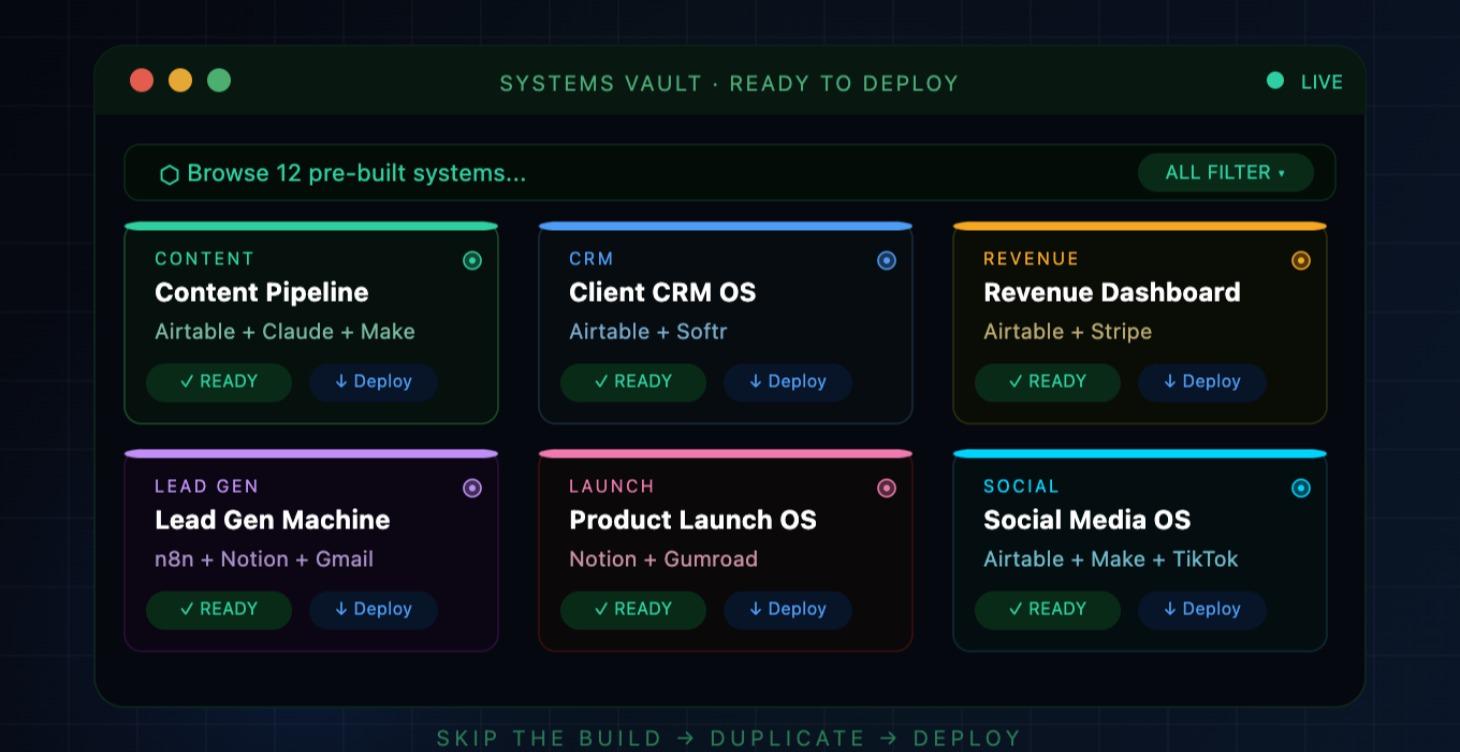 🔧 Done-For-You Systems