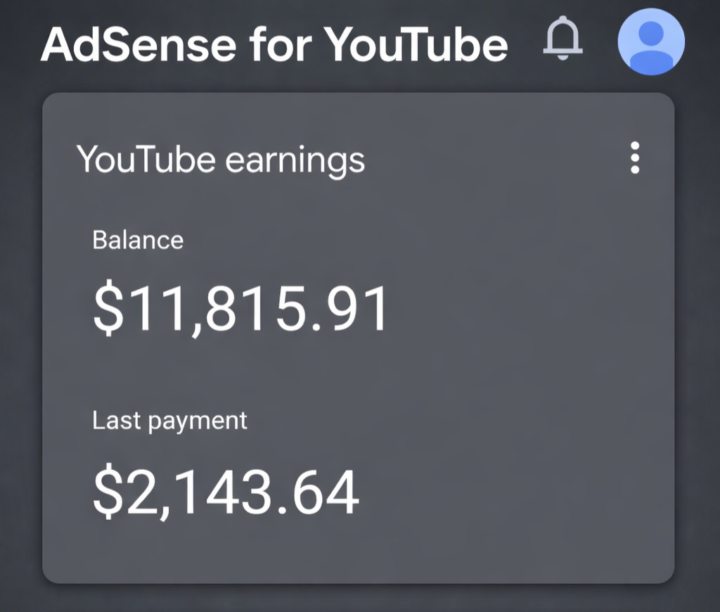 Most people think you need millions of views to make money on YouTube… that’s not true.