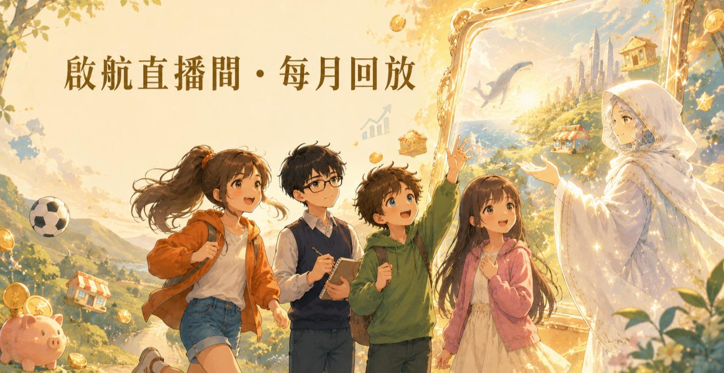 啟航直播間・每月回放