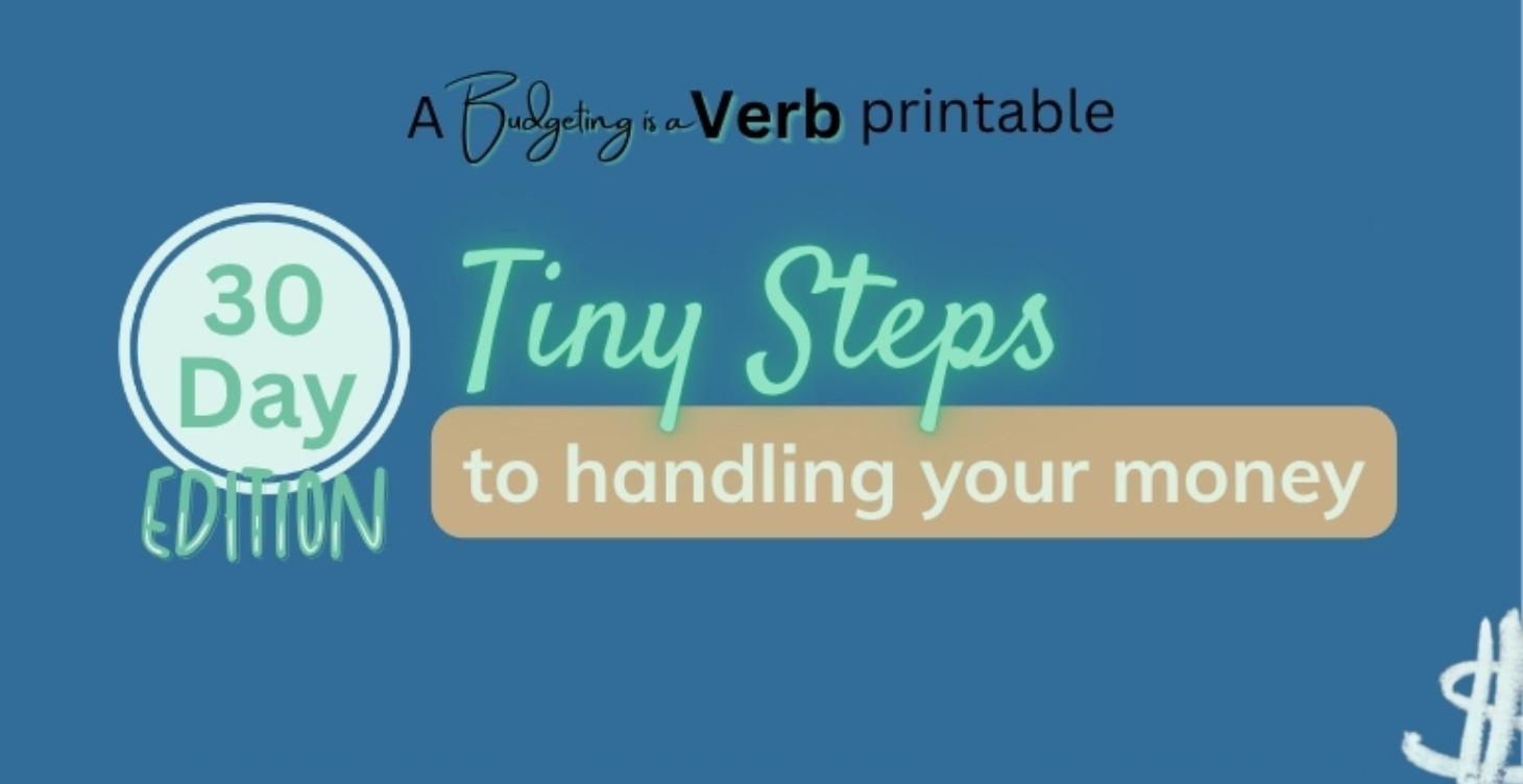 Tiny Steps (30-Day Edition) (FREEBIE)