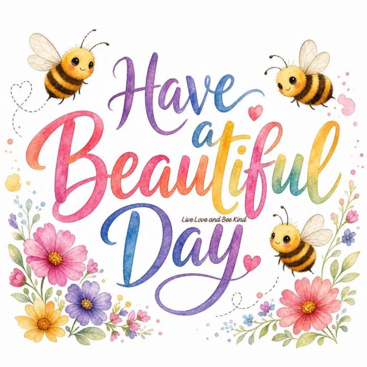 Greetings!🐝🌻🌸🌈