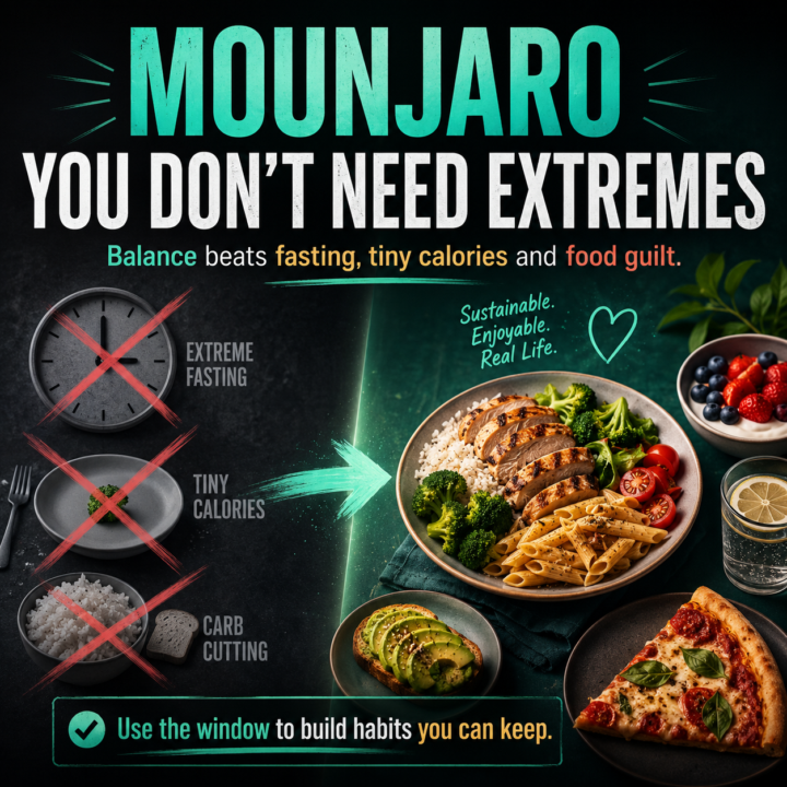 Are fasting and low carb a mistake on Mounjaro?