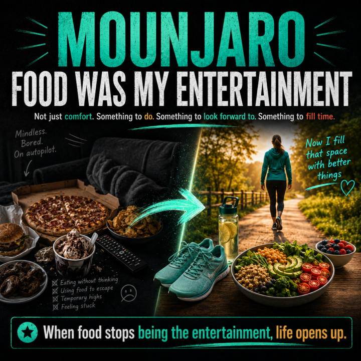 Before Mounjaro Food was my Entertainment!