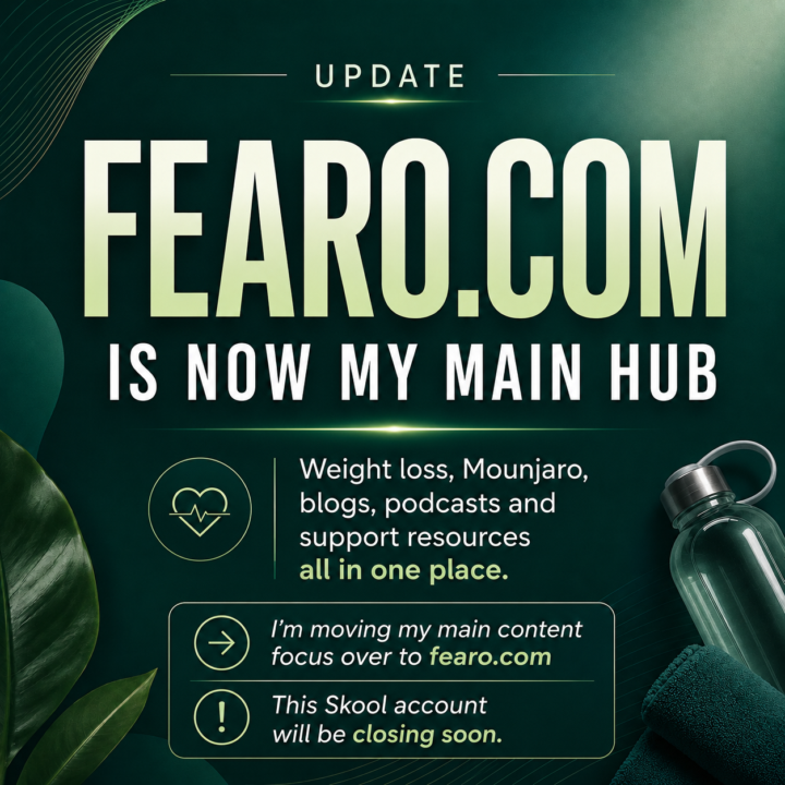 Moving my content and support to fearo.com