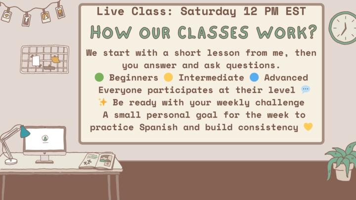 ✨ What to expect in this Saturday’s class ✨