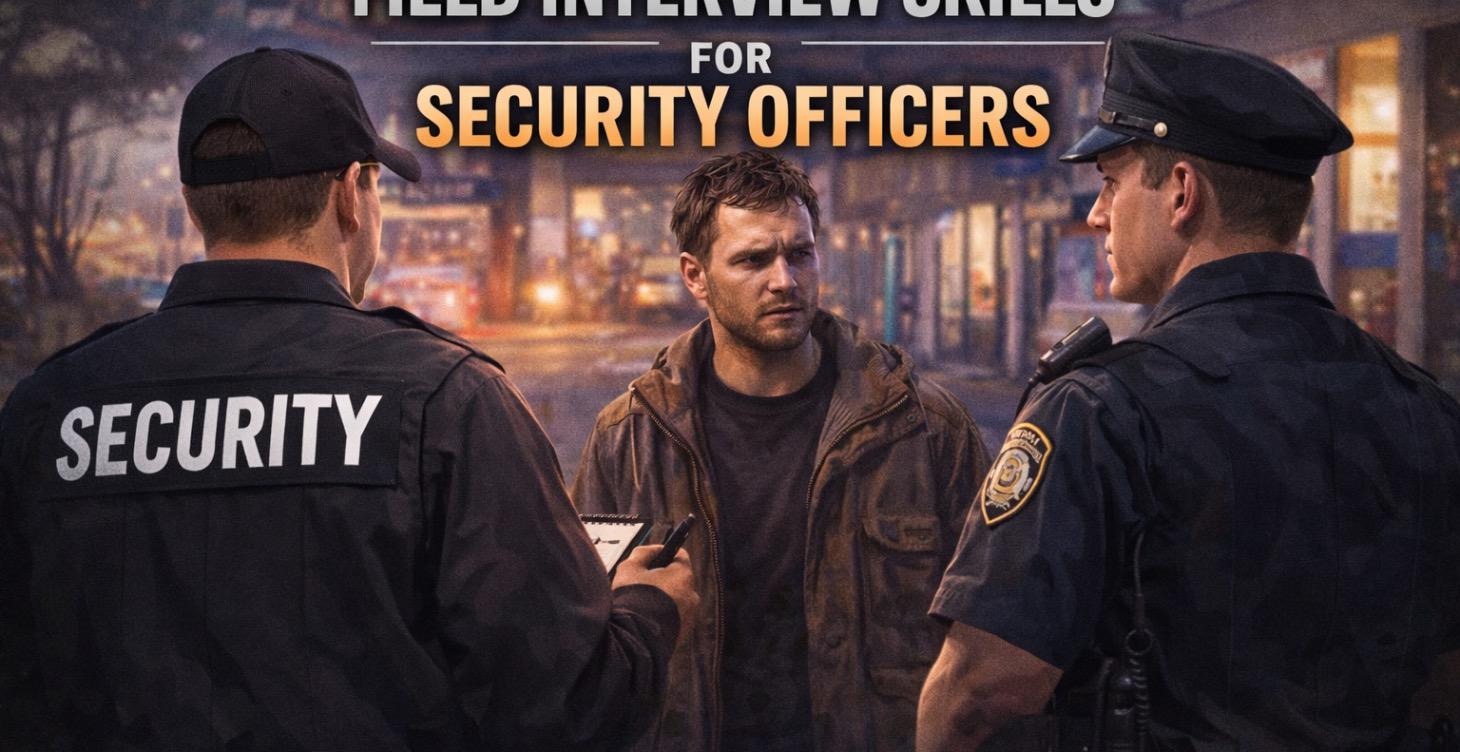 Field Interview Skills for Security Officers