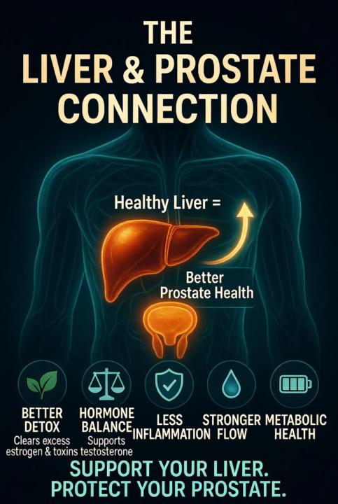 The Liver - Gut- Prostate Connection 💪🏾😤