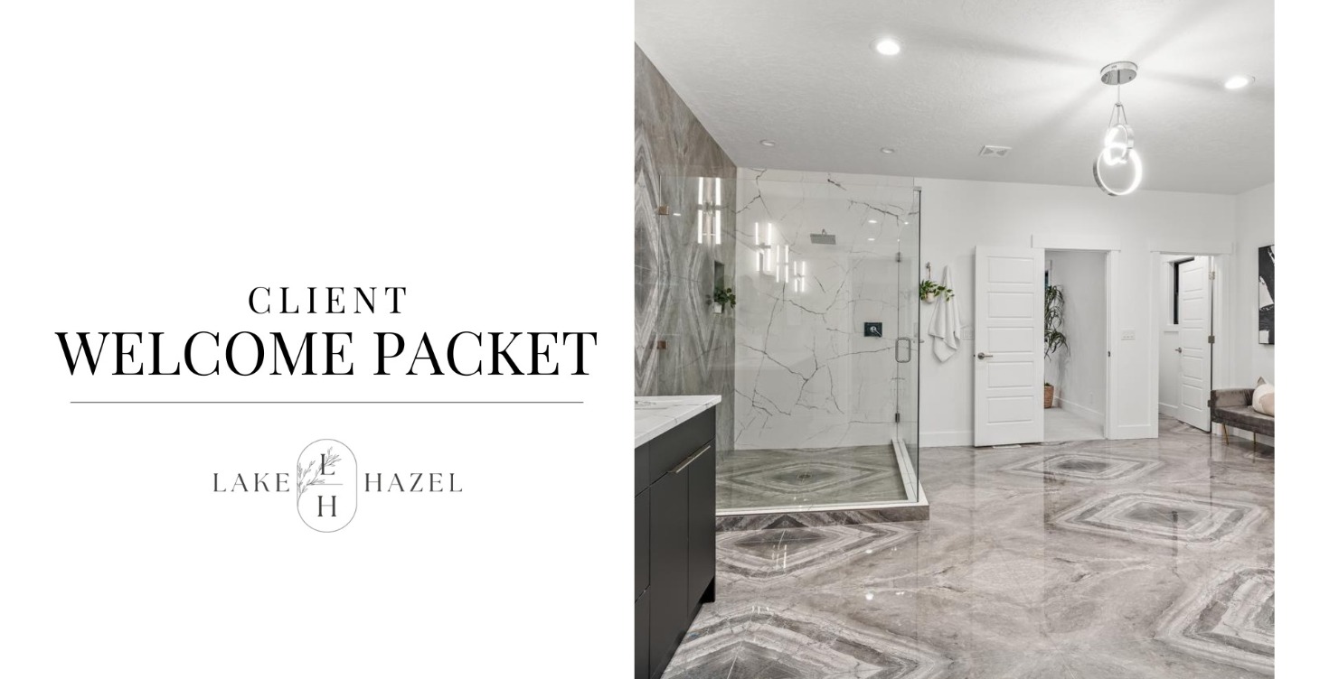 Interior Design Client Welcome Packet