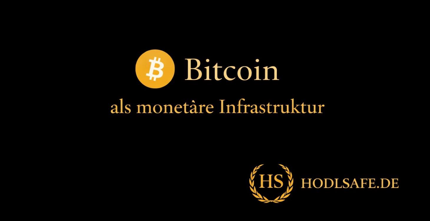 Bitcoin als monetäre Infrastruktur