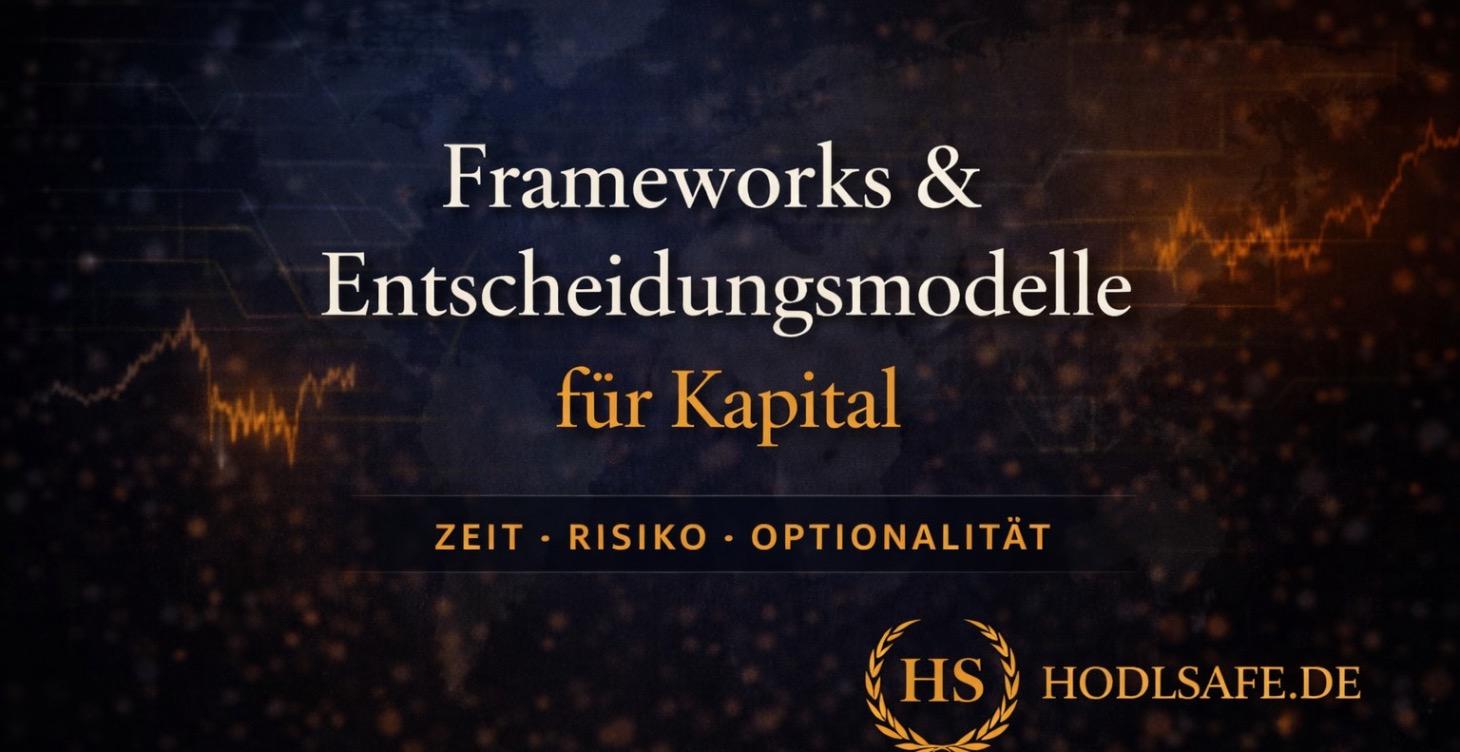 Frameworks & Entscheidungsmodelle für Kapital