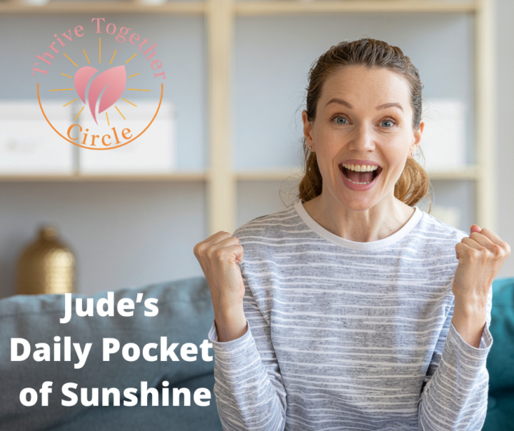 ☀️ Jude's daily pocket of Sunshine ☀️