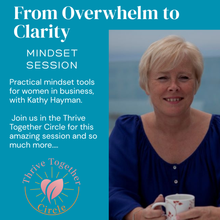 Join us in 3 hours... From Overwhelm to Clarity